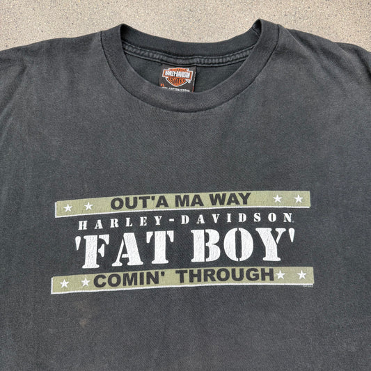 2002 Harley "Fat Boy" EL Paso Tee SZ XL