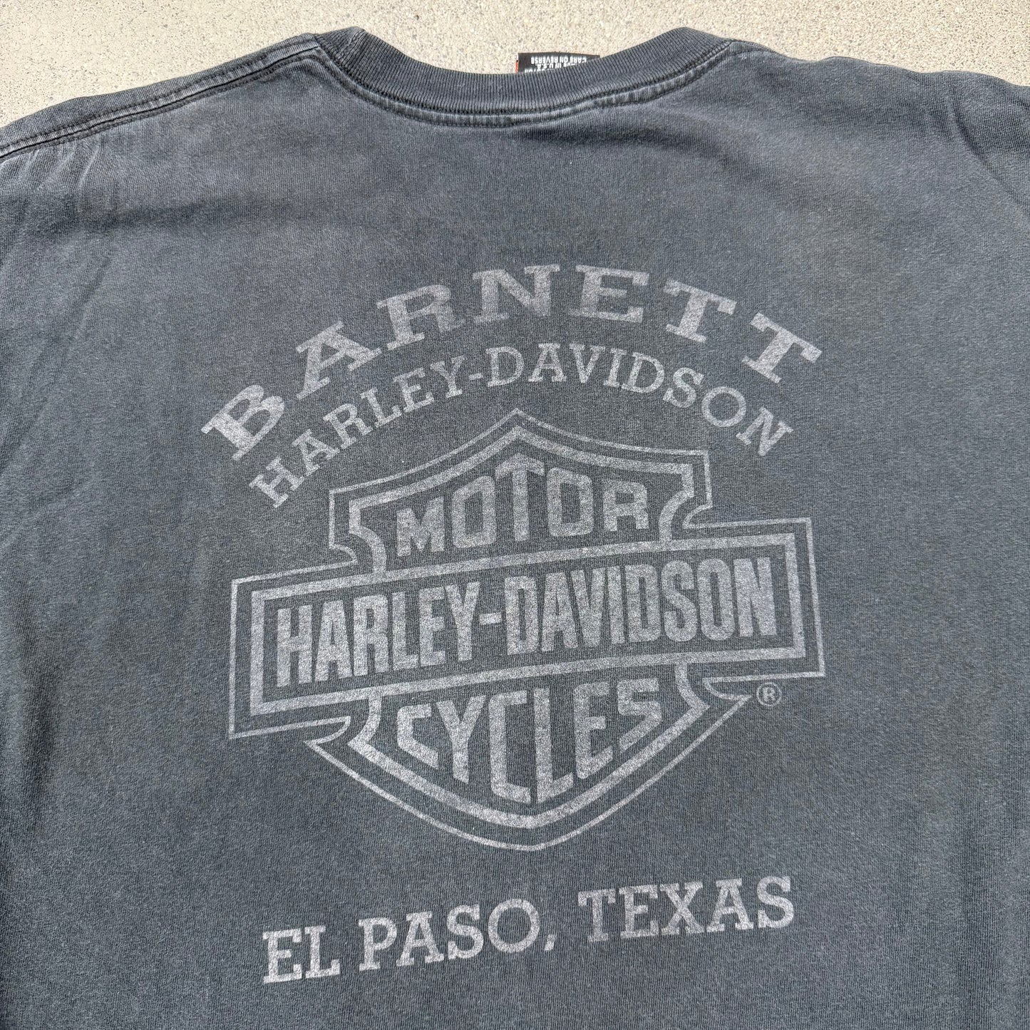 2002 Harley "Fat Boy" EL Paso Tee SZ XL