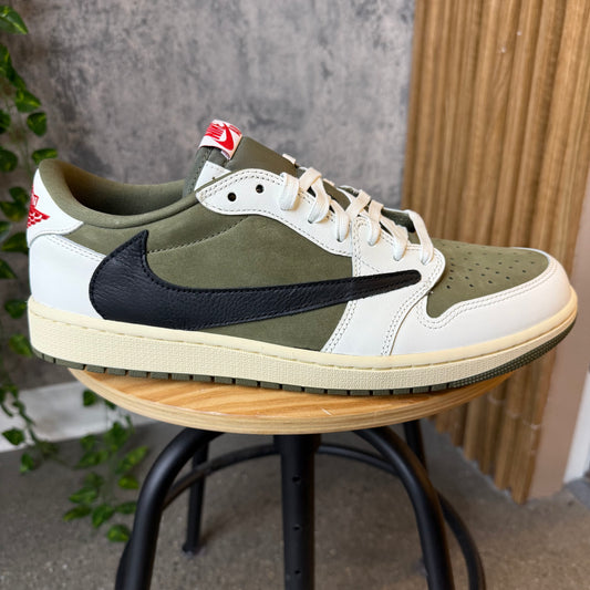 Travis Scott Medium Olive Jordan 1 SZ 13 DS