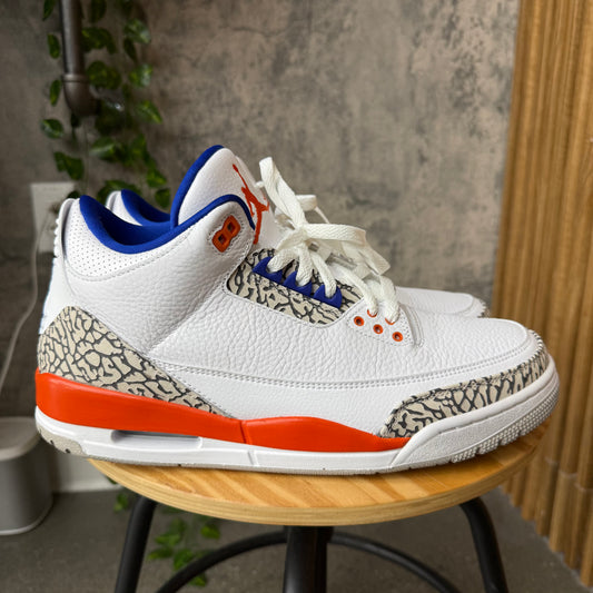 (PRE-OWNED) Jordan 3 Knicks SZ 11