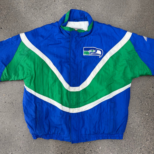 90s Seattle Seahawks Apex Jacket SZ Large