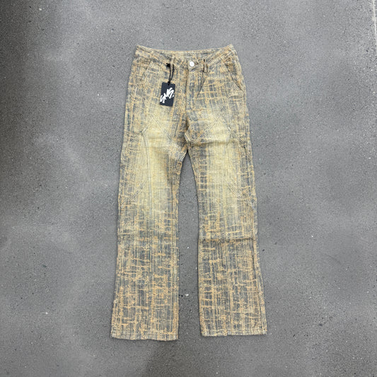 SMS Flare Denim Cream Wash (Multiple Sizes)