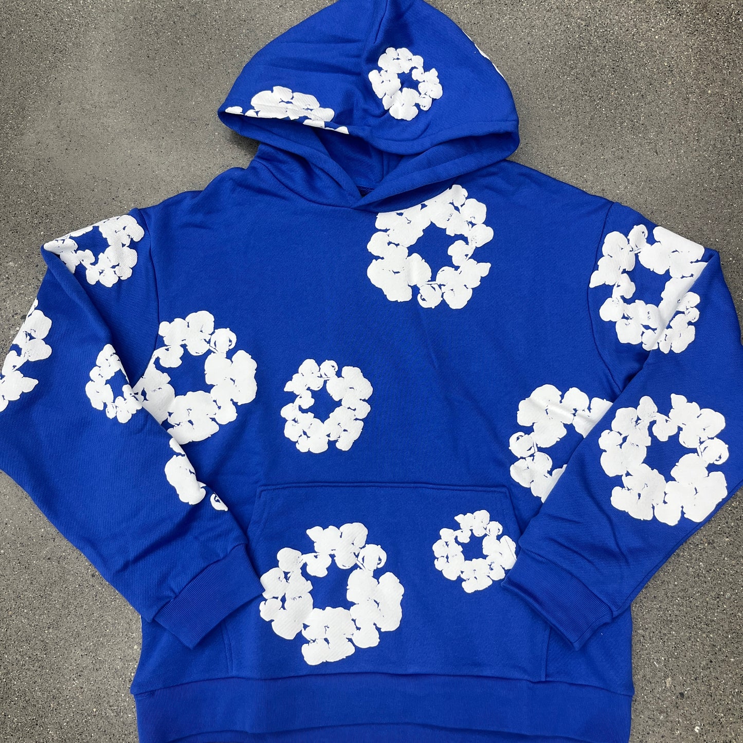(NEW) Denim Tears Hoodie Blue (Multiple Sizes)
