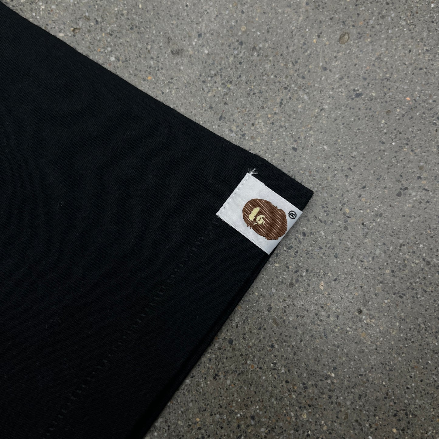 Bape College Plaid Black Tee (Multiple Sizes)