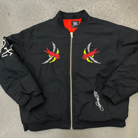 Ed Hardy Bomber Jacket SZ XL