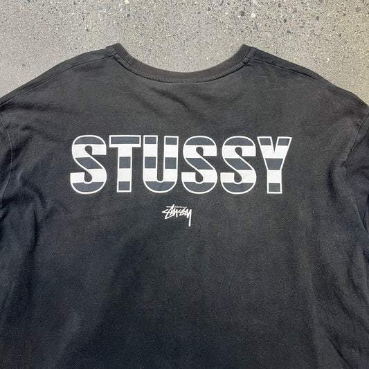 Stussy L/S WorldWide Tribe EST 1980 SZ XXL