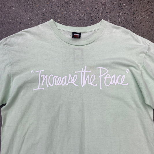 Stussy Tee Increase Peace SZ XL
