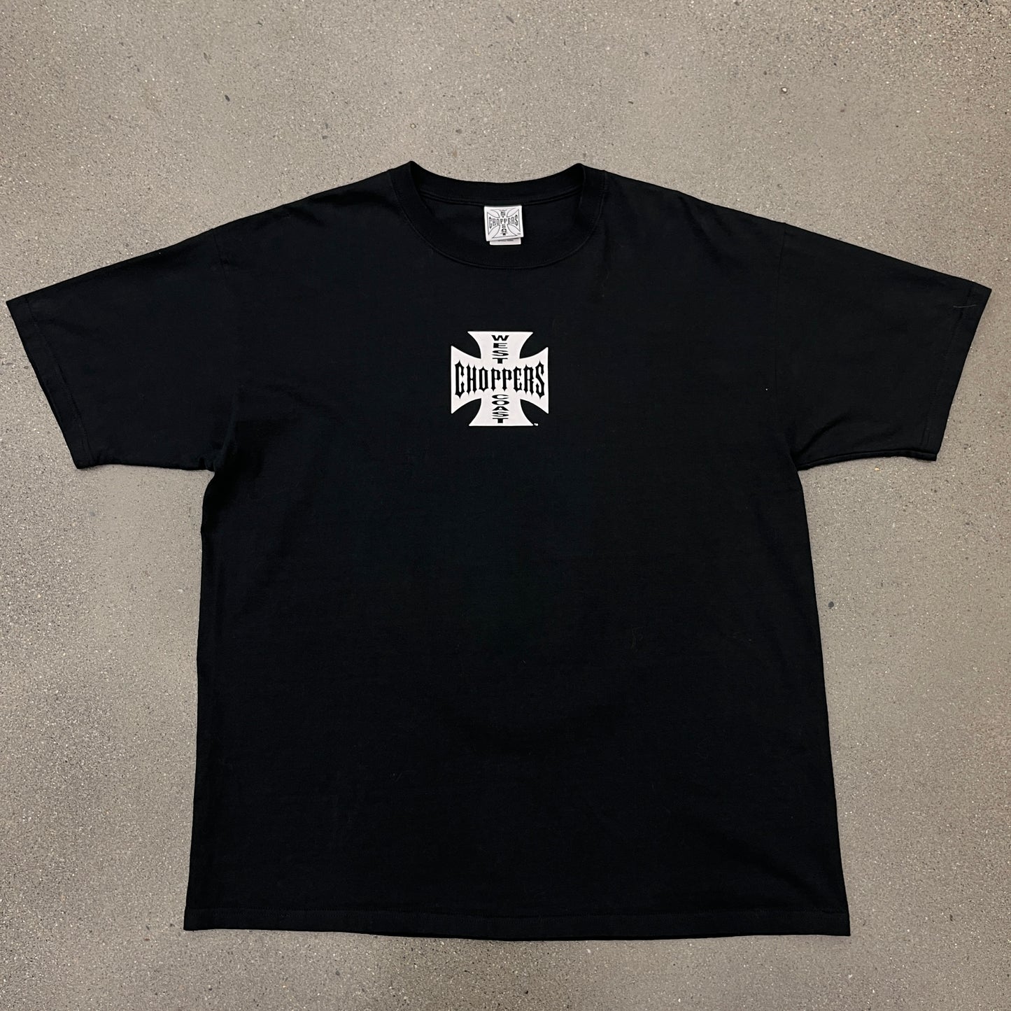 90s West Coast Choppers Black Tee SZ XL