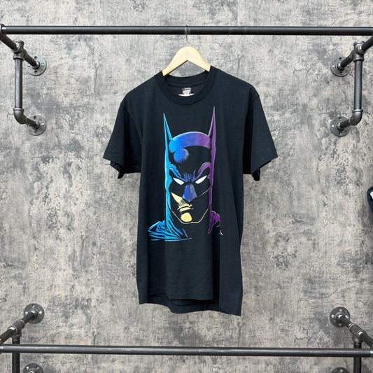 1989 Batman Big Face Tee Purple/Blue SZ L