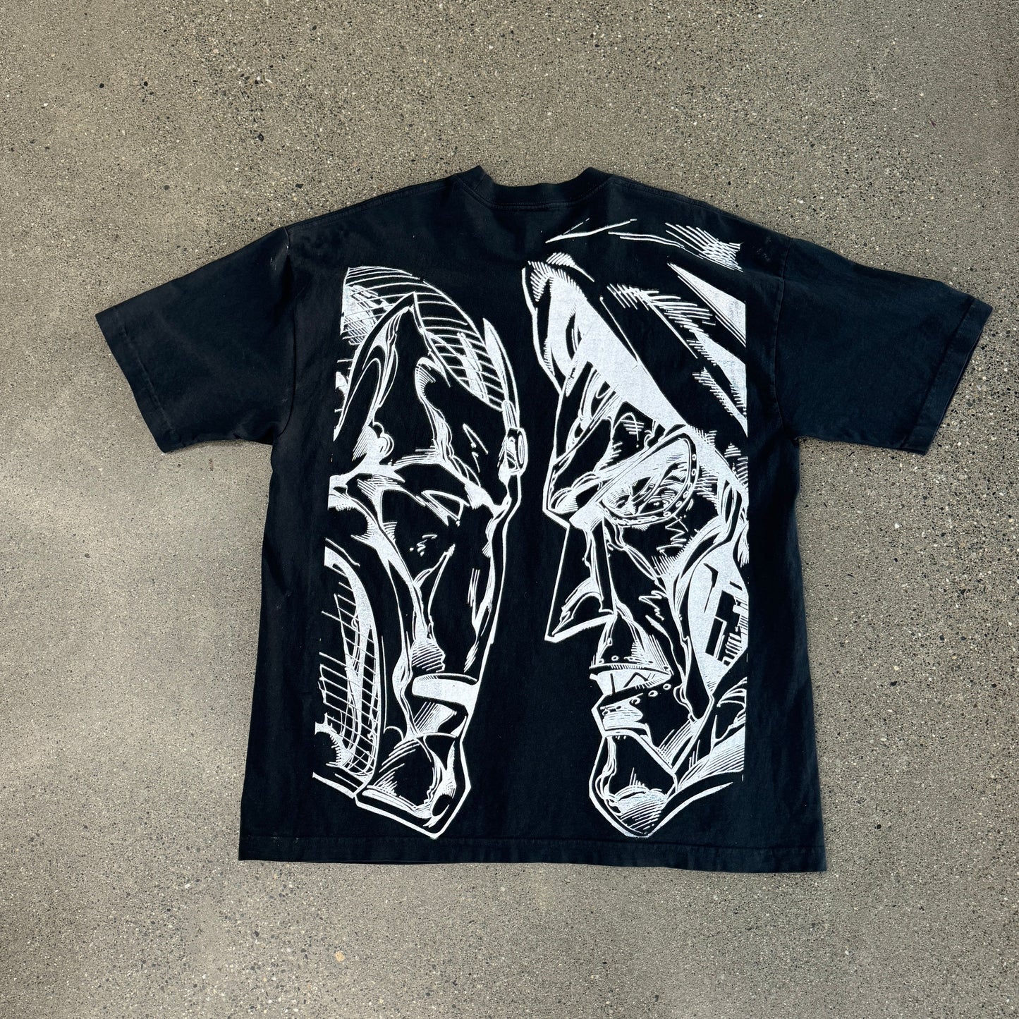 Custom Doctor Doom x Iron Man Tee SZ XL