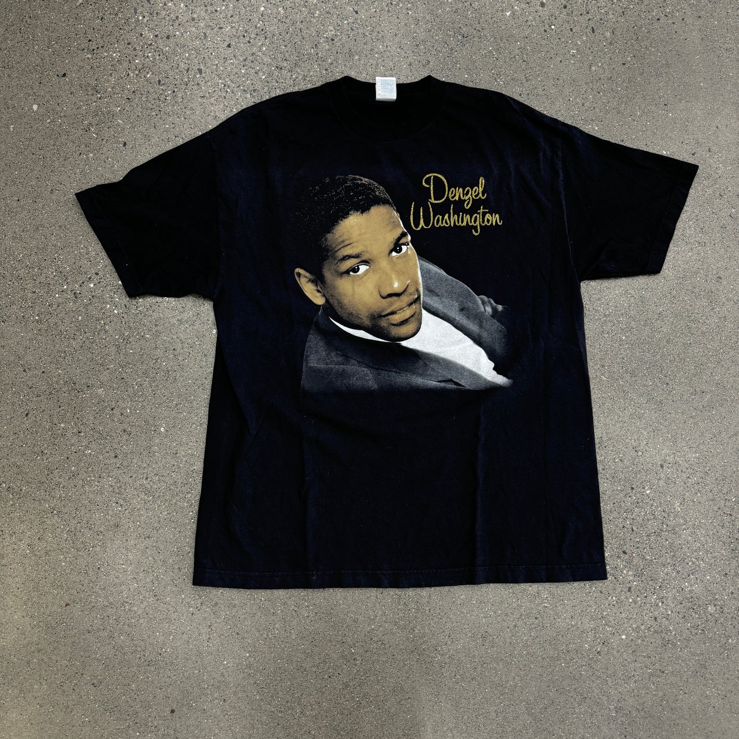 Vintage Denzel Washington Movie Tee SZ XL
