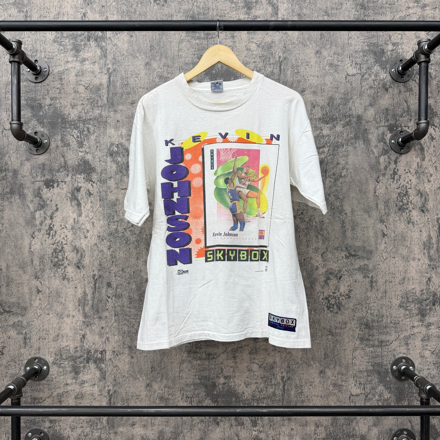 1991 Kevin Johnson SkyBox Tee SZ L