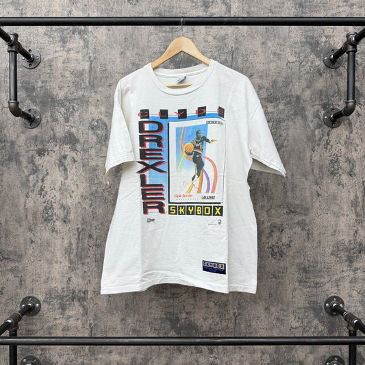 1991 Clyde Drexler SkyBox Tee SZ XL