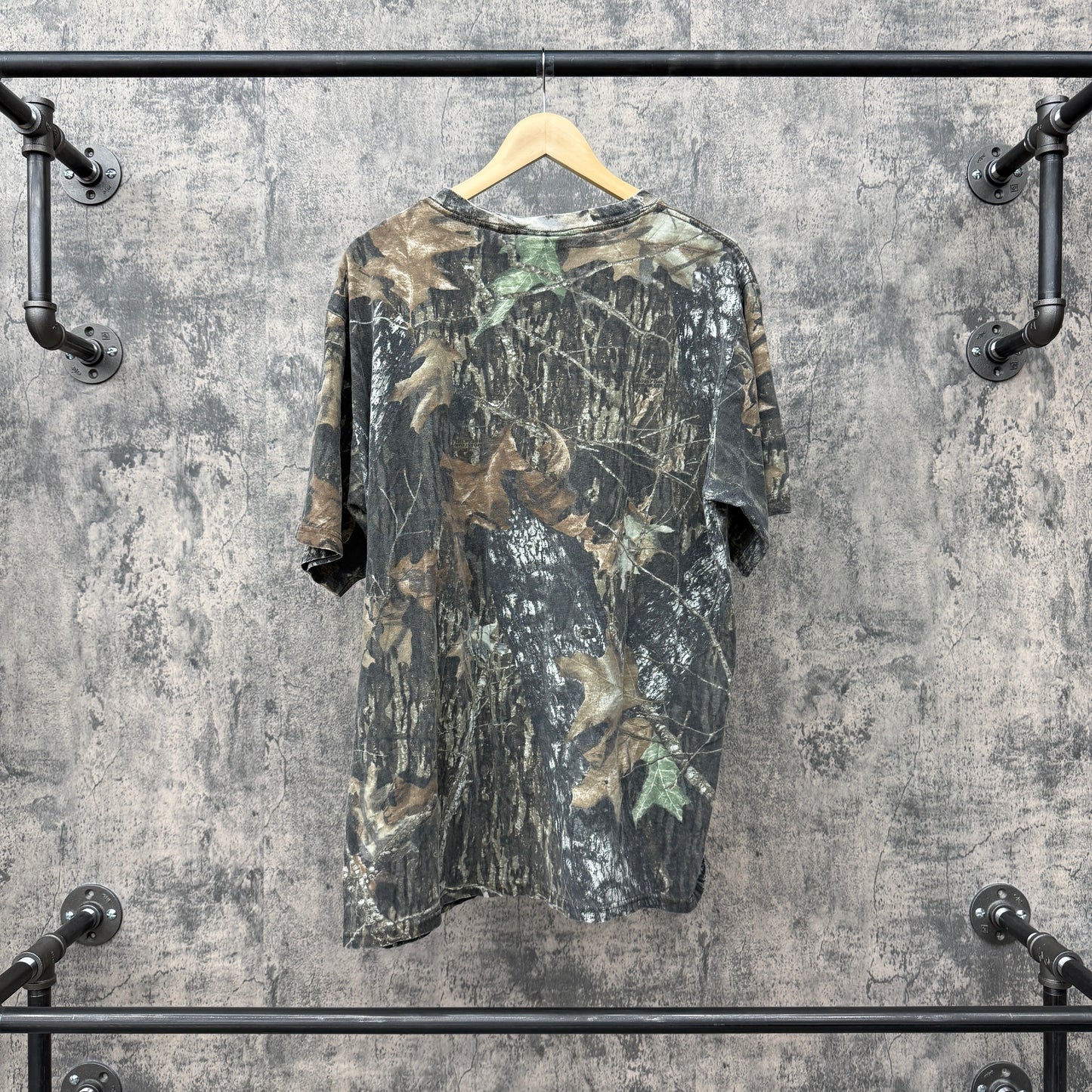 Vintage Jerzees Camo Pocket Tee SZ XL