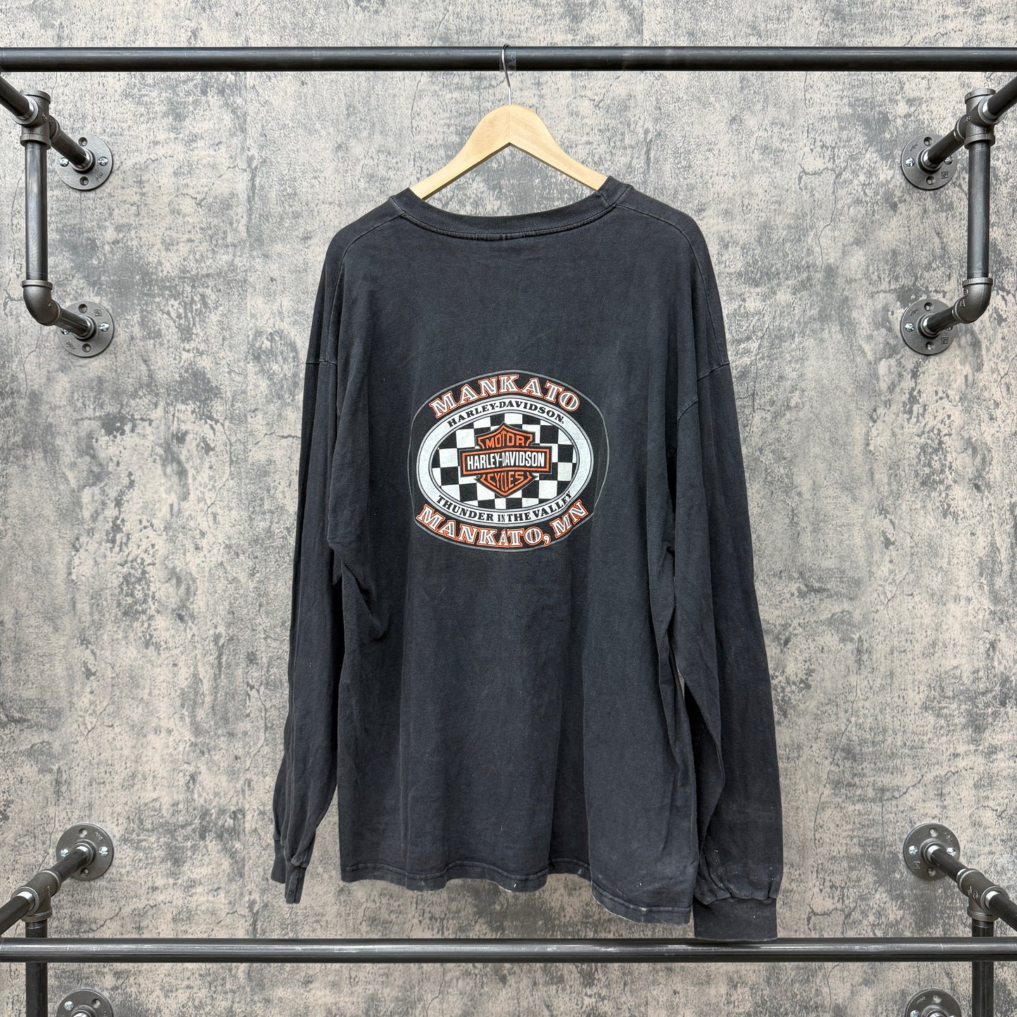 1999 Harley Ride Hard Or Stay Home L/S Mankato MN SZ XXL