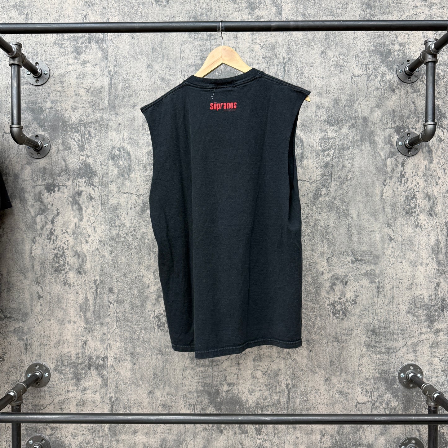 2002 Sopranos Bada Bing Sleeveless Tee SZ L