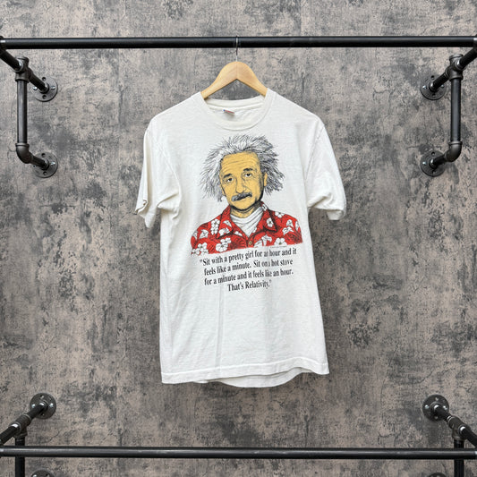Vintage Albert Enstein Tee 90s SZ L