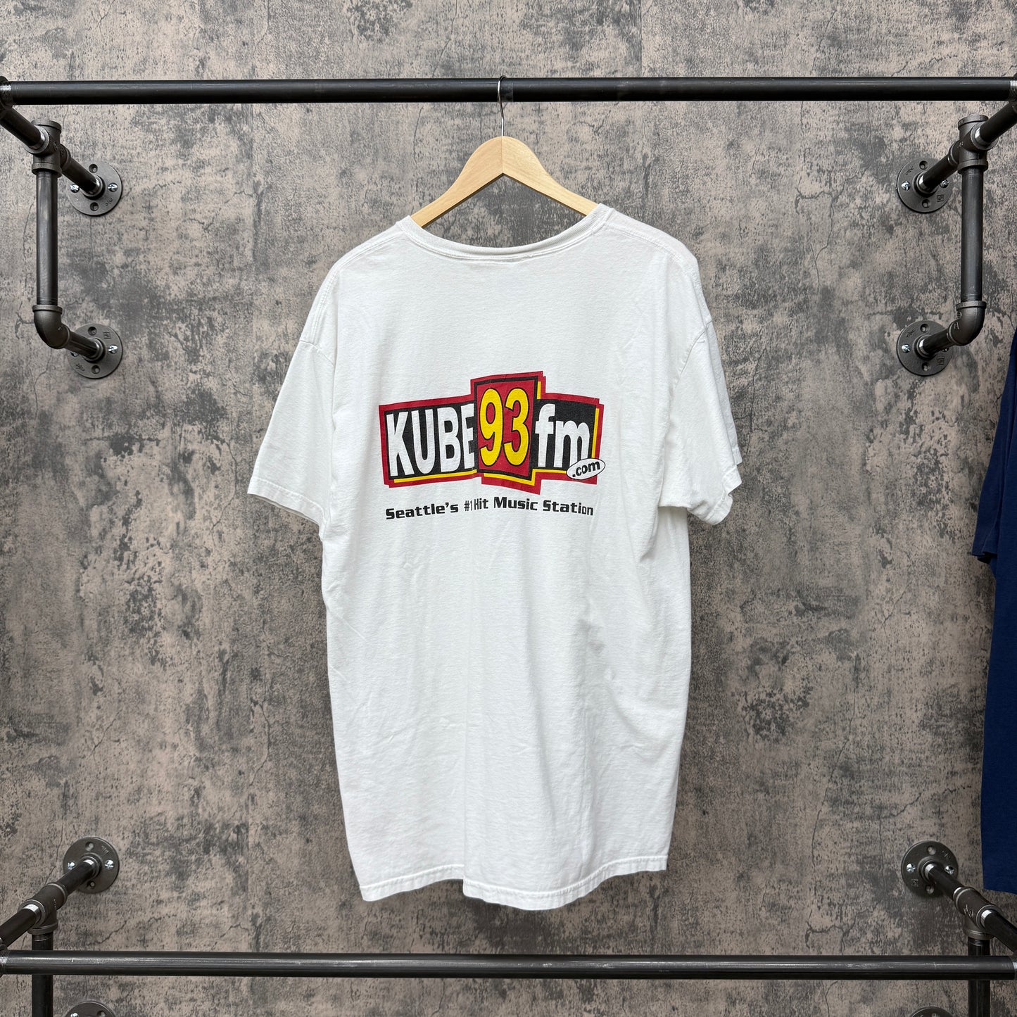 Vintage Kube 93 FM Tee SZ XL