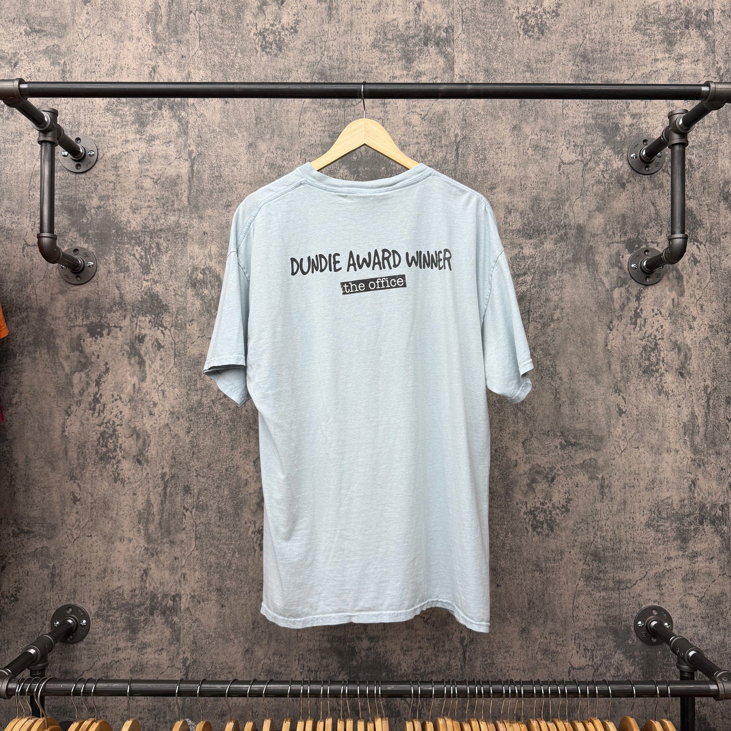 Vintage Dunder Mifflin Dundie Award Winner Tee SZ XL