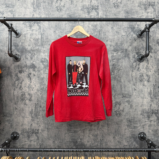 2002 No Doubt Tour L/S Red SZ S
