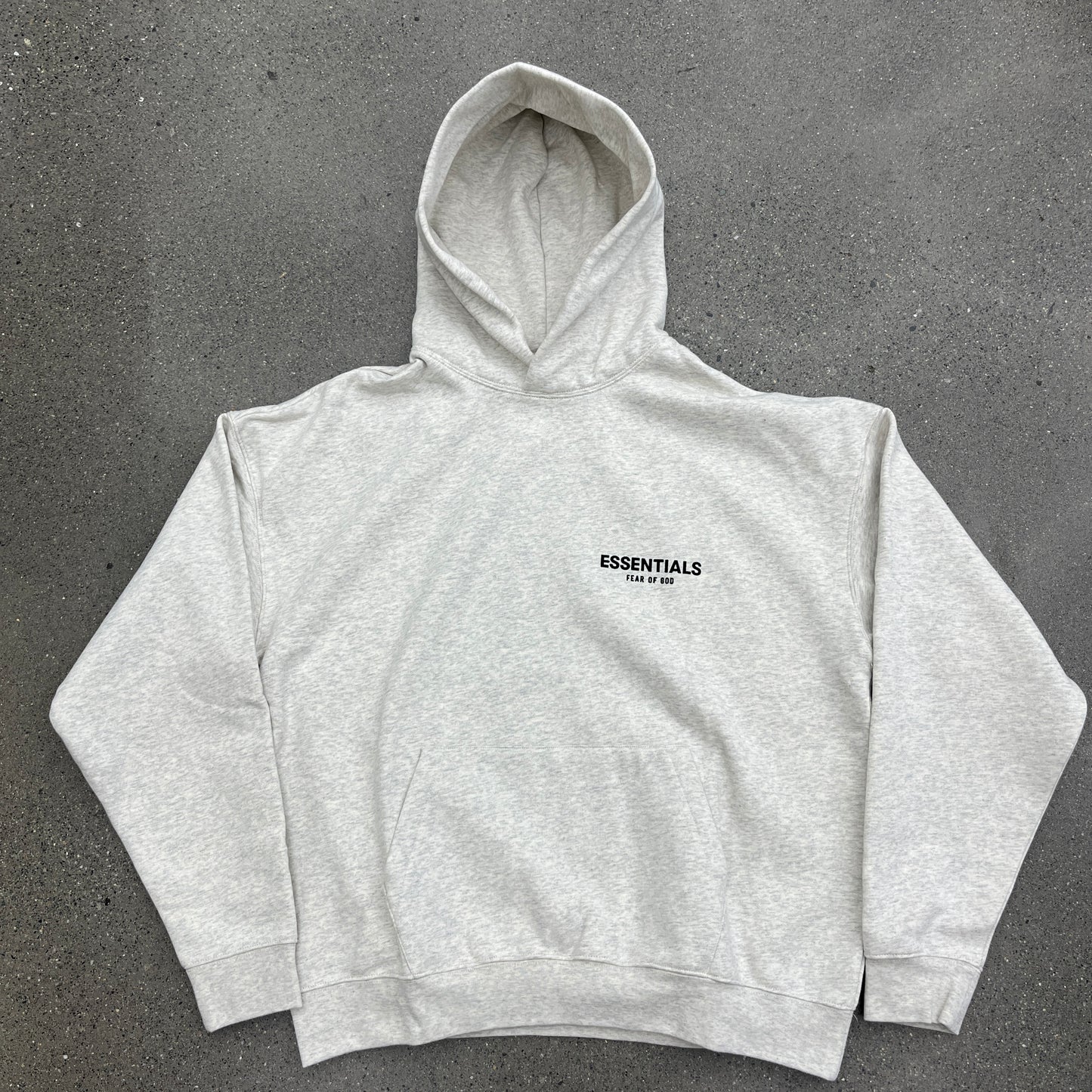 (NEW) Fear of God Essentials Hoodie Light Oatmeal (Multiple Sizes)