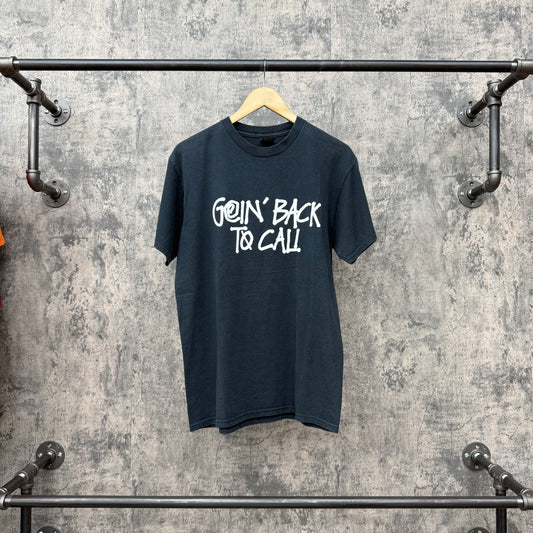 Stussy Going Back To Cali Black Tee SZ M