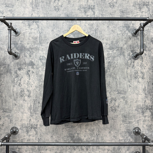 NFL Originals Raiders L/S SZ L