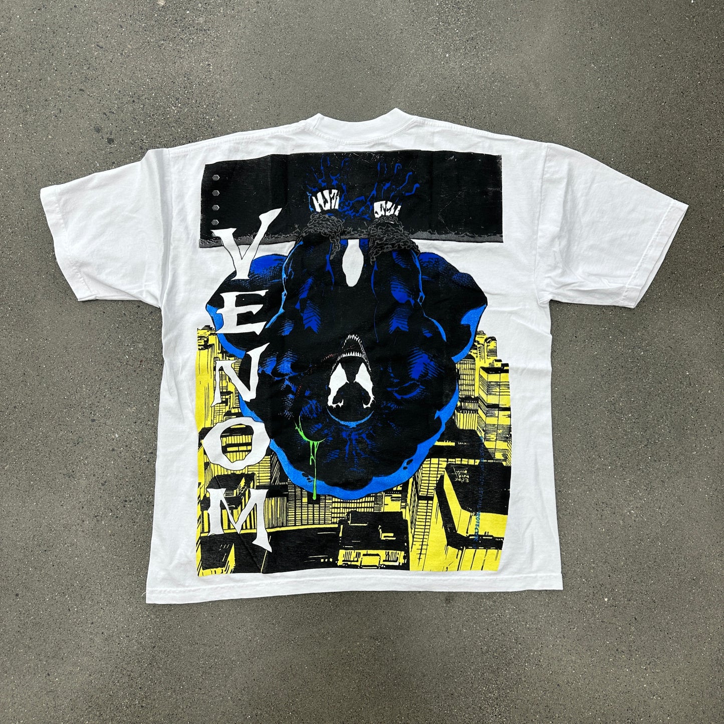 Vintage Rush Venom Tee White SZ M (NEW)