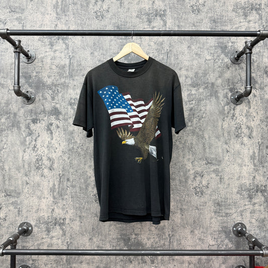 1998 Eagle USA Flag Tee SZ L