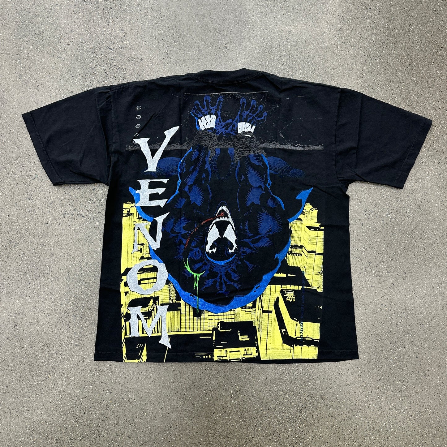 Vintage Rush Venom Tee Black SZ L (NEW)