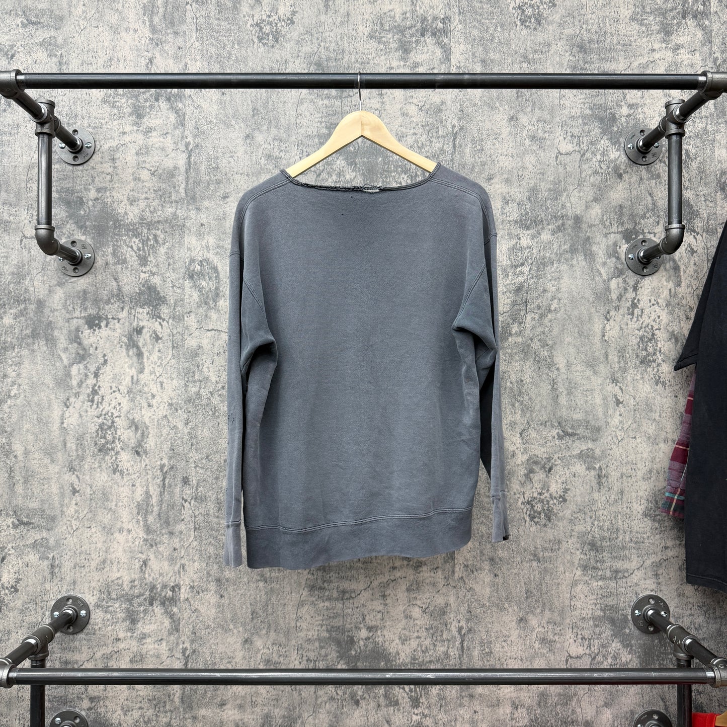 Harley Davidson Street Thunder Crewneck Cutoff SZ L