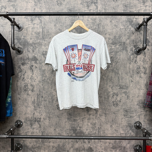 1992 Bulls Vs Blazers Finals Tee SZ M