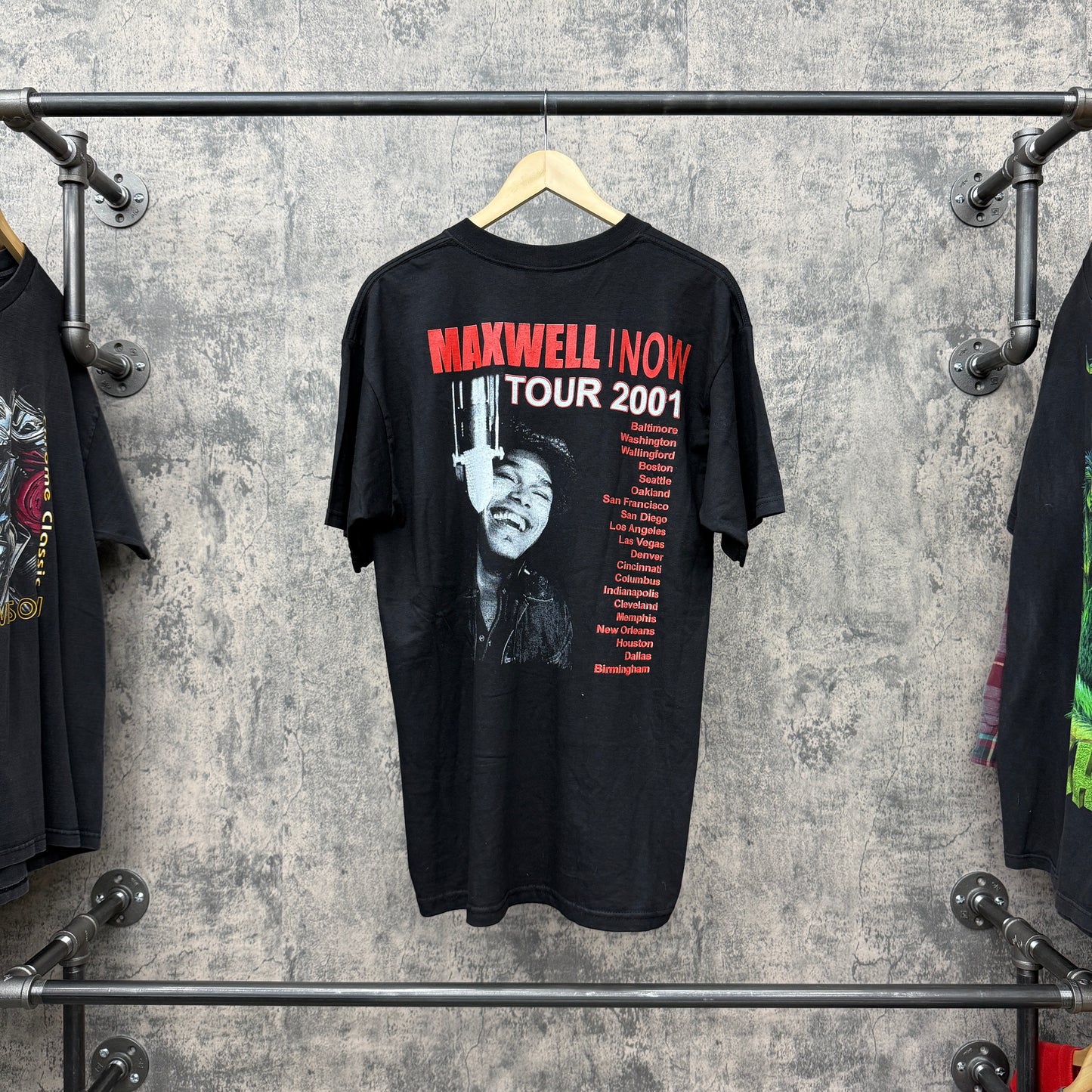 2001 Maxwell Tour Tee SZ L