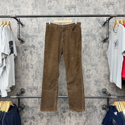 Levi's Brown Corduroy Pants 70s/80s SZ 36 x 34