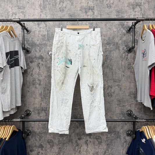 38 X 32 Dickies White Painter Pants