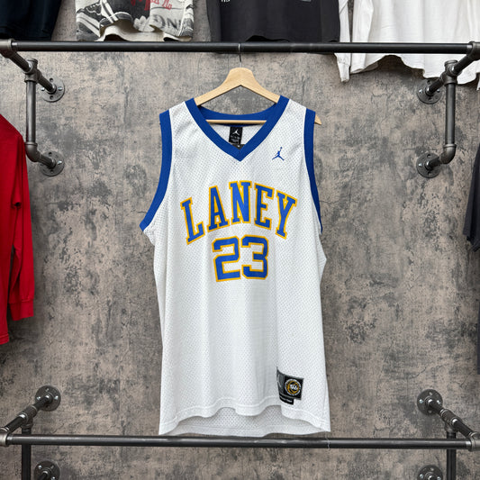 Jordan Laney Jersey White SZ XL