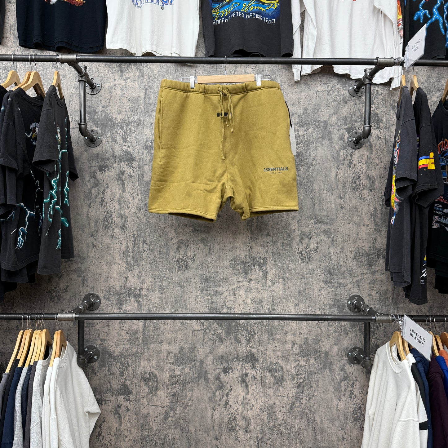 Fear of God Sweat Shorts Amber Brown SZ XXL