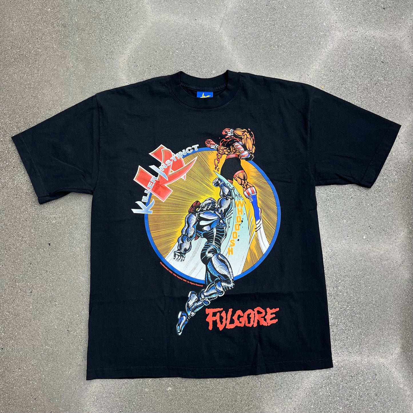 Killer Instinct Black Tee Promo SZ L