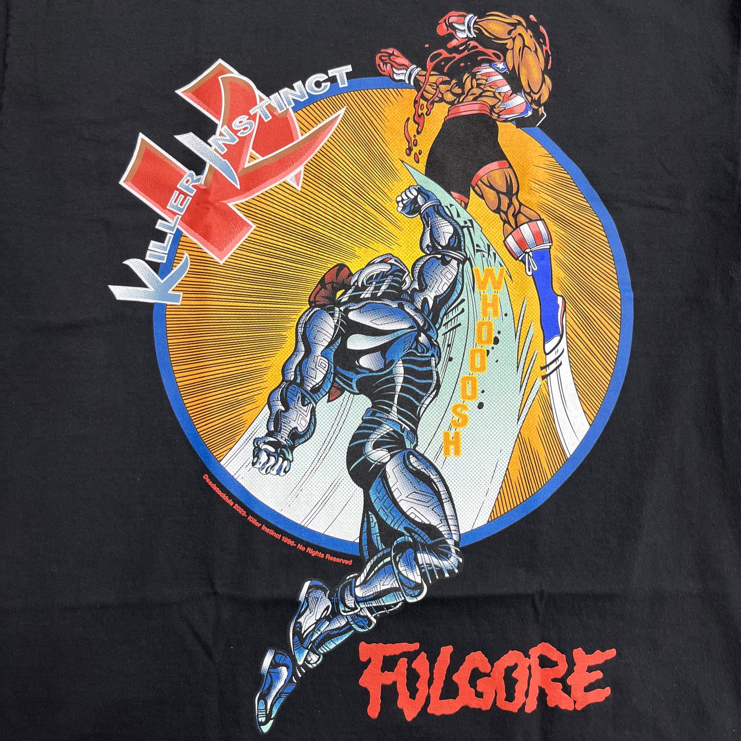 Killer Instinct Black Tee Promo SZ L