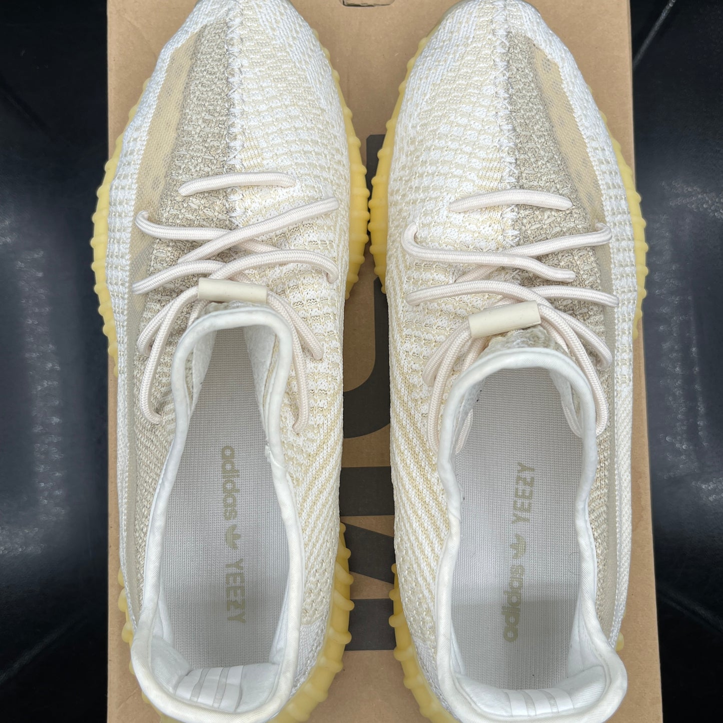 PRE-OWNED Yeezy 350v2 Natural SZ 14