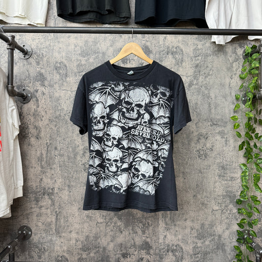 Y2K Avenged Sevenfold Bat Country Band Tee SZ S/M