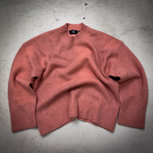 Represent Rose Soft Pink Wool Sweater (Size Small)