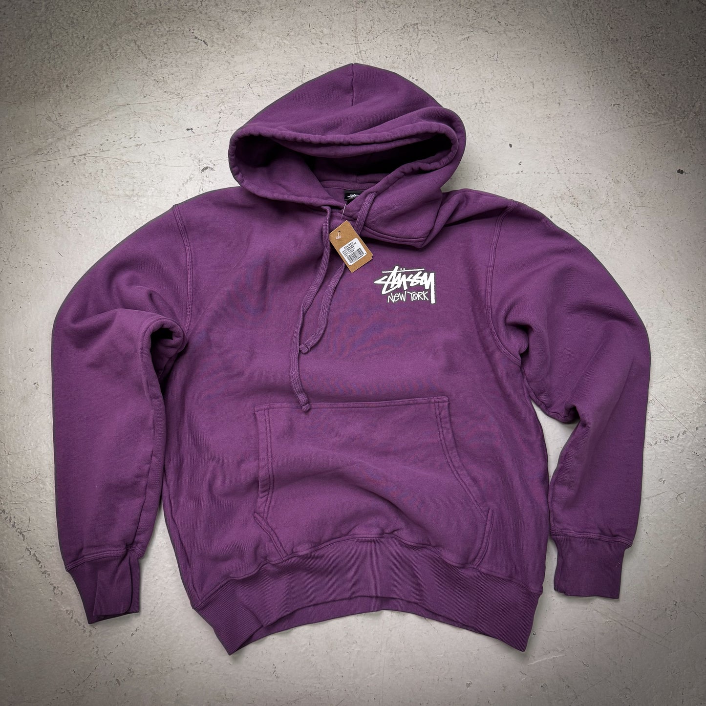 Stussy New York Exclusive Purple Hoodie (Size Large) - NEW