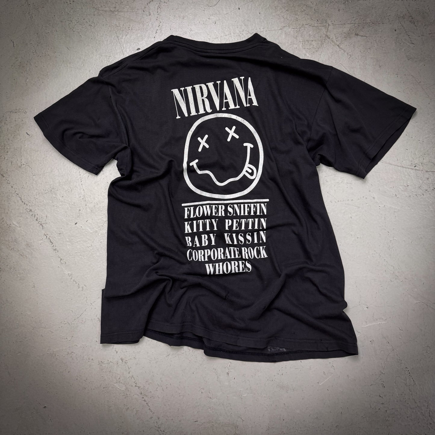 1998 Nirvana Euro Vintage Tee (Size Large)