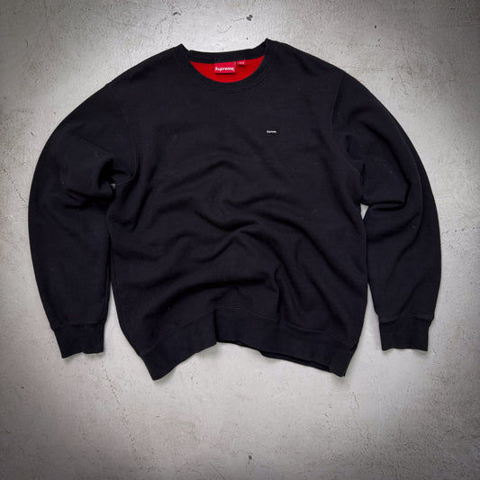 Supreme Mini Box Logo Black Crewneck (Size XL)