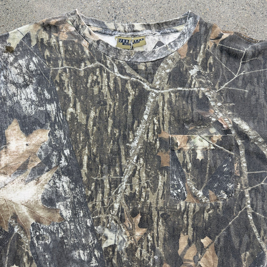 Vintage Jerzees Camo Pocket Tee SZ XL