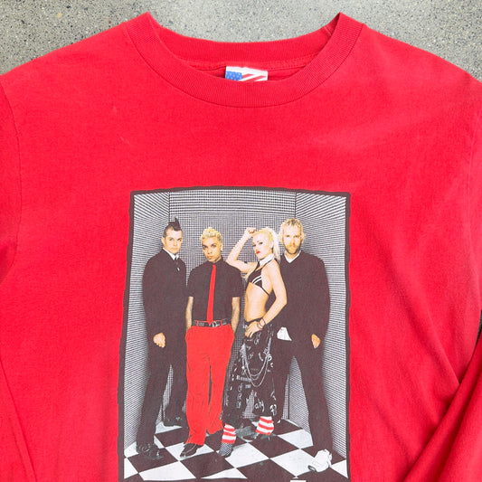 2002 No Doubt Tour L/S Red SZ S
