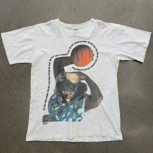 90s Larry Johnson Grandmama Converse Wraparound Dunking SZ XL