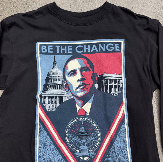 2009 Obama Be The Change L/S SZ XL