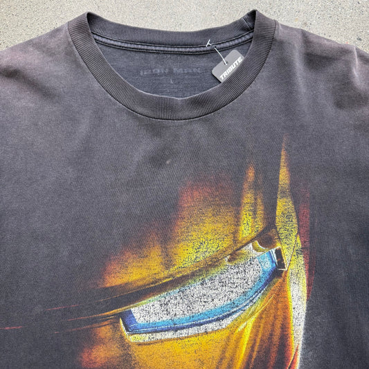 Iron Man 1 Movie Promo Big Face SZ L